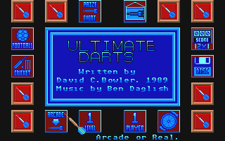 John Lowe's Ultimate Darts atari screenshot