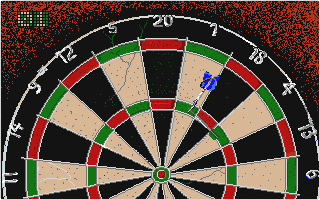 John Lowe's Ultimate Darts atari screenshot