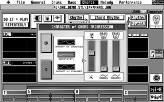 John the Composer atari screenshot