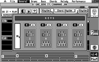 John the Composer atari screenshot