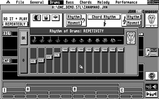 John the Composer atari screenshot