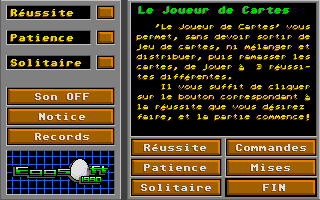 Joueur de Cartes (Le) atari screenshot
