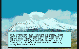 Journey to the Centre of the Earth atari screenshot