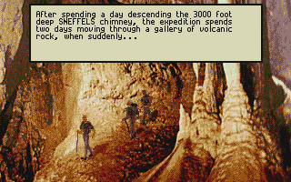 Journey to the Centre of the Earth atari screenshot