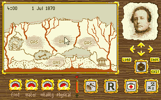 Journey to the Centre of the Earth atari screenshot