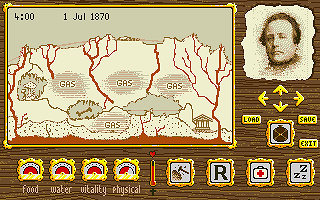 Journey to the Centre of the Earth atari screenshot