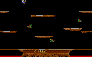 Joust atari screenshot