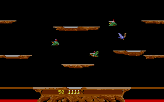 Joust atari screenshot