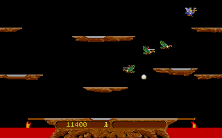 Joust atari screenshot