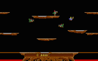 Joust atari screenshot