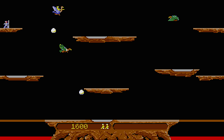 Joust atari screenshot