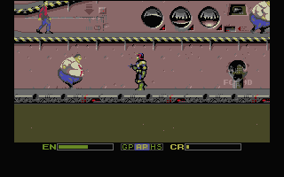 Judge Dredd atari screenshot