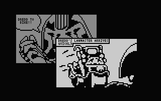Judge Dredd atari screenshot