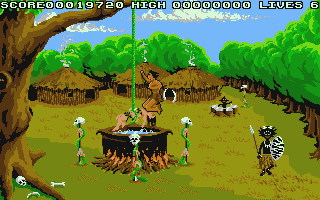 Jungle Boy atari screenshot
