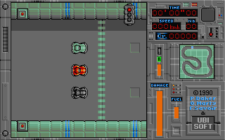 Jupiter's Masterdrive atari screenshot