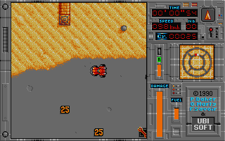 Jupiter's Masterdrive atari screenshot