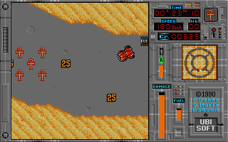 Jupiter's Masterdrive atari screenshot