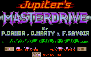 Jupiter's Masterdrive