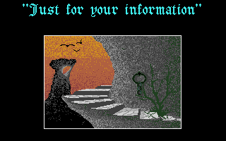 Just for Your Information atari screenshot