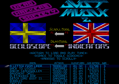 Just Musix II atari screenshot