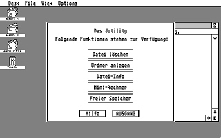 Jutility (Das) atari screenshot