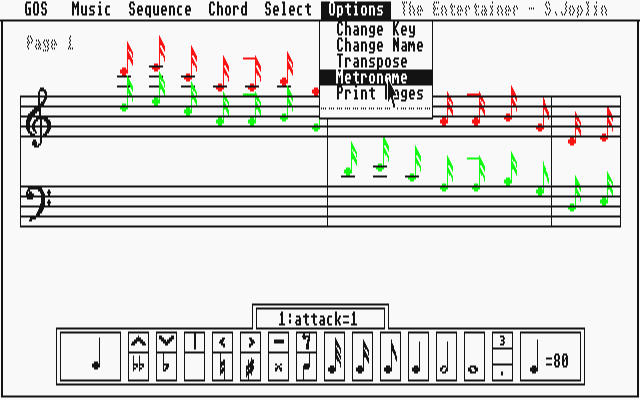 K-Minstrel atari screenshot