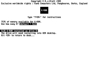 K-RAM — screenshot 1