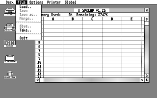 K-Spread atari screenshot