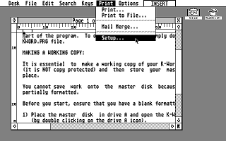 K-Word 2 atari screenshot