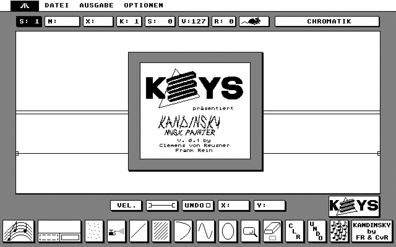 Kandinsky Music Painter — screenshot 1