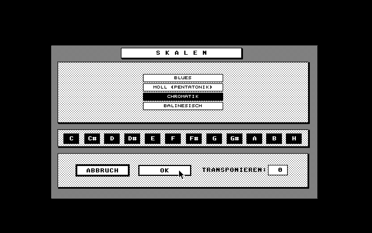 Kandinsky Music Painter atari screenshot