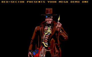 Kaos Meating Demo atari screenshot