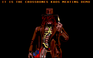 Kaos Meating Demo atari screenshot