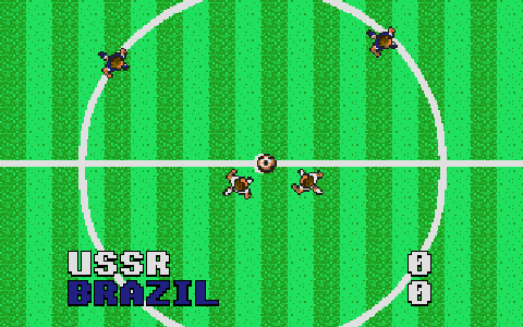 Keith Van Eron's Pro Soccer atari screenshot