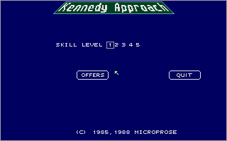 Kennedy Approach atari screenshot