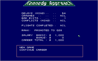 Kennedy Approach atari screenshot