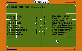 Kenny Dalglish Soccer Manager atari screenshot