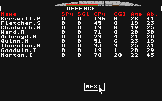 Kenny Dalglish Soccer Manager atari screenshot