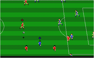 Kenny Dalglish Soccer Match atari screenshot