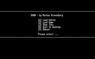Khan atari screenshot