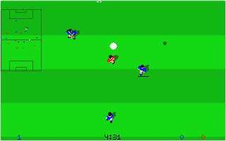 Kick Off atari screenshot