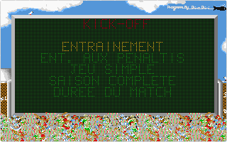 Kick Off atari screenshot