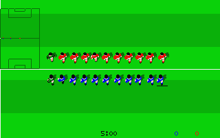 Kick Off - Extra Time [datadisk] atari screenshot