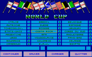 Kick Off II + World Cup 90 atari screenshot