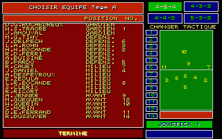 Kick Off II + World Cup 90 atari screenshot