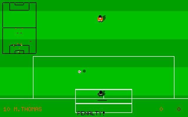 Kick Off II atari screenshot