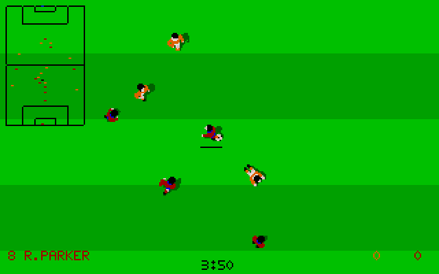 Kick Off II atari screenshot