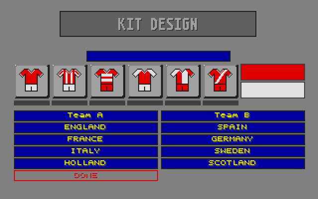 Kick Off II atari screenshot