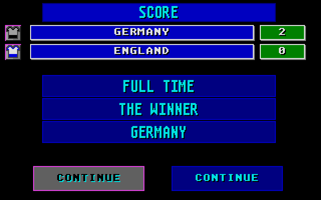 Kick Off II atari screenshot
