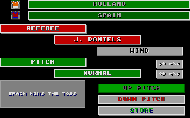 Kick Off II atari screenshot